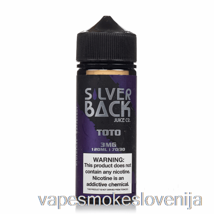 Vape Za Enkratno Uporabo Toto - Silverback Juice Co. - 120 Ml 0 Mg